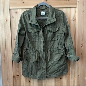 Old Navy Women's Utility Jacket in Army Green